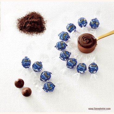 شکلات پذیرایی لینت مدل لیندور آبی تلخ 45 درصد - 250 گرمی 