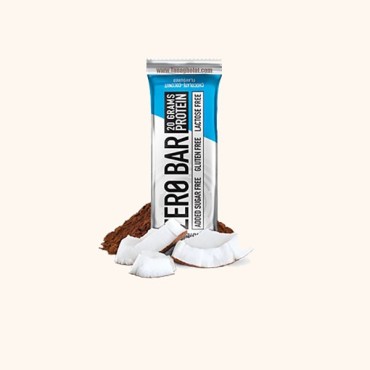 پروتئین بار زیرو بار شکلات نارگیل بدون گلوتن- 20 گرم پروتئین 