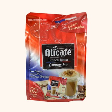 کاپوچینو علی کافه فرنچ رست با گرانول شکلات 20 عددی