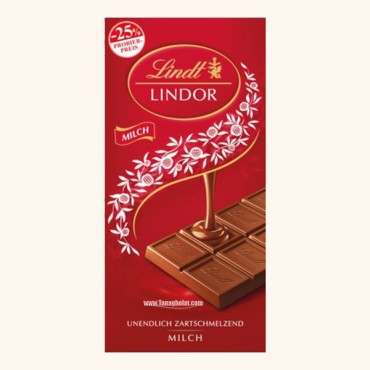 شکلات شیری لینت مدل لیندور تخت