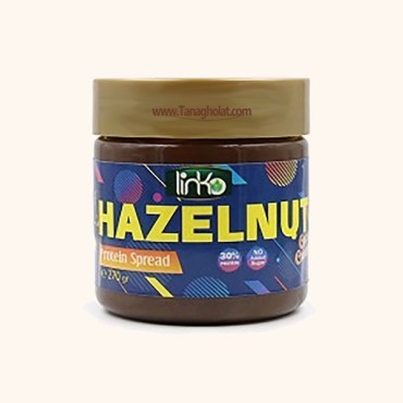 پروتئین بار لینکو فندق با کرم کاکائو 30درصد پروتئین 