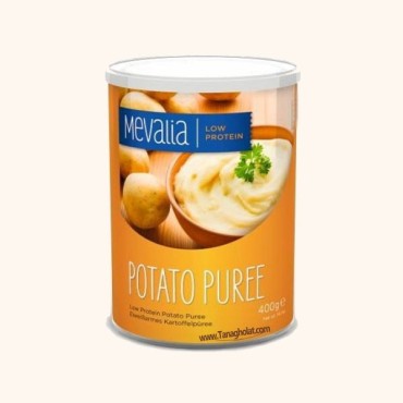 پوره سیب زمینی موالیا کم پروتئین و بدون گلوتن 