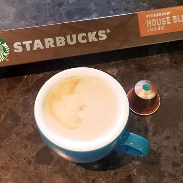 کپسول قهوه استارباکس مدیوم 8 مدل House blend lungo