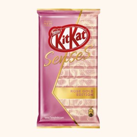 شکلات کیت کت مدل senses رز گلد ادیشن شیری توت فرنگی 10 انگشتی