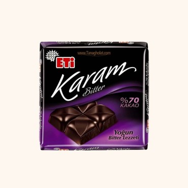 شکلات تلخ اتی کرم 70 درصد 