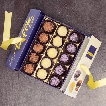 شکلات کادویی الیت ترافل گورمت کالکشن شیری، تلخ و سفید