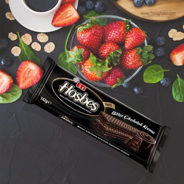 ویفر کاکائویی اتی هوش بش کرمدار شکلات تلخ 