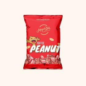 تافی بادام زمینی مگا استار - 150 گرمی