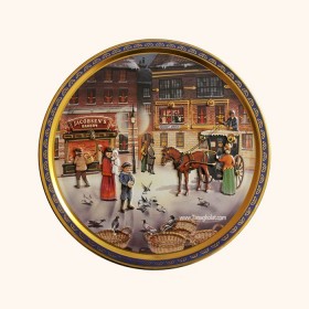 بیسکوییت کره ای جاکوبسنز طرح خیابان regency جعبه فلزی