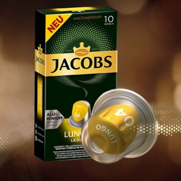کپسول قهوه نسپرسو جاکوبز لانگو 4 لگرو - 10 عددی
