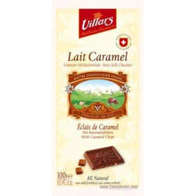 شکلات ویلارس شیری حاوی کارامل