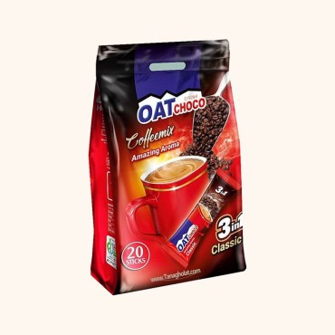 پودر قهوه فوری اوت چوکو کلاسیک 3 در1 - 20 ساشه ای