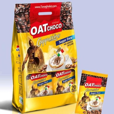 پودر کاپوچینو اوت چوکو بدون شکر افزوده - 20 ساشه ای