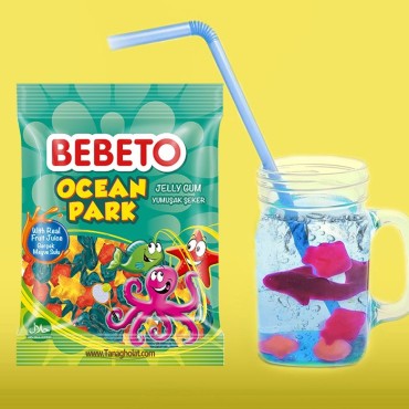 پاستیل ببتو مدل اوشن پارک 80 گرمی