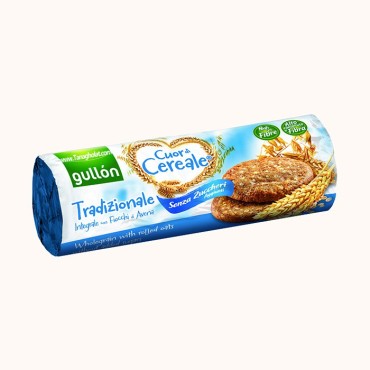 بیسکویت غلات سبوسدار تردیشنال بدون شکر افزوده و وگان گولون