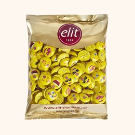 بسته شکلات شیری الیت مدل ایموجی - 1 کیلویی