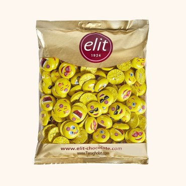 بسته شکلات شیری الیت مدل ایموجی - 1 کیلویی