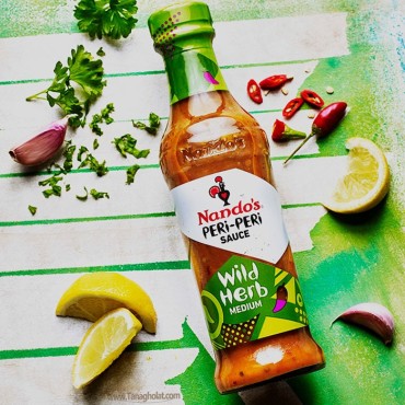 سس ناندوز پری پری مدیوم سبزیجات بدون گلوتن - 250 گرمی