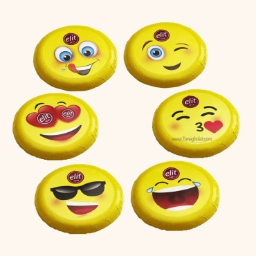 شکلات شیری الیت مدل ایموجی - 12 گرمی