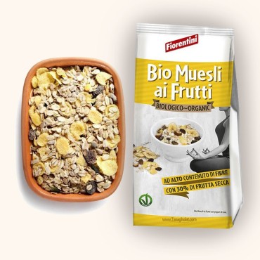 موسلی فیورنتینی ارگانیک با 30 درصد میوه  350 گرمی