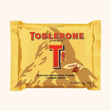 بسته شکلات شیری تابلرون مینی با عسل و بادام