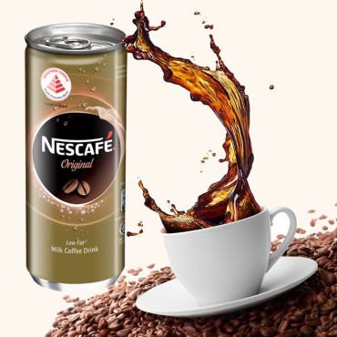 نوشیدنی نسکافه اورجینال آیس کافی کم چربی