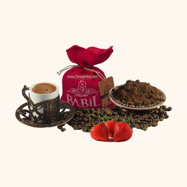 قهوه ترک ماردین بابیل ترکیبی توت فرنگی - 200 گرمی