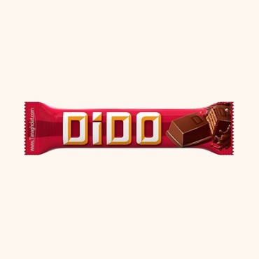 ویفر دیدو اولکر ساده با روکش شکلات شیری