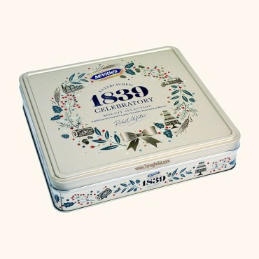 بیسکویت مک ویتیز جعبه فلزی مدل 1839