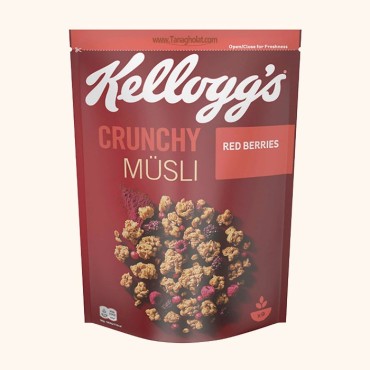 موسلی صبحانه کلاگز کرانچی میوه های قرمز- 425 گرمی