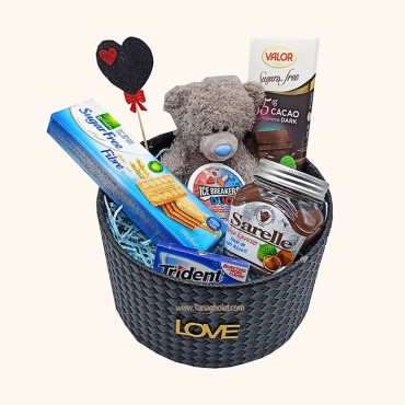 جعبه هدیه روز عشق کد 70053 بدون شکر