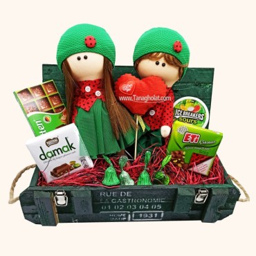 جعبه هدیه روز عشق کد 70074