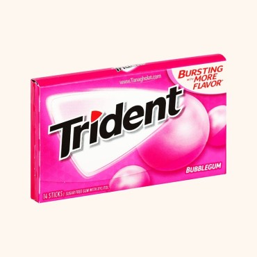 آدامس تریدنت بادکنکی بدون قند