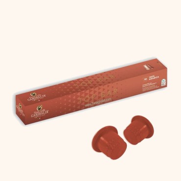 کپسول قهوه نسپرسو گاریبالدی تاپ بار 6 - 10 عددی