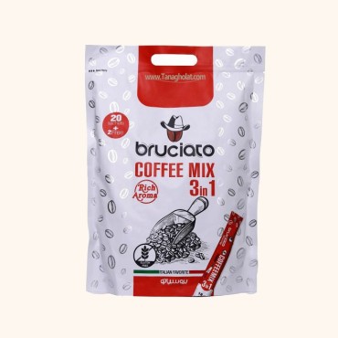 پودر قهوه فوری بروسیاتو 3 در 1 بدون گلوتن - 22 ساشه ای