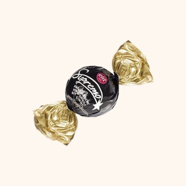 شکلات پذیرایی الیت سوپریمو تلخ با مغز پرالین فندقی - نیم کیلویی