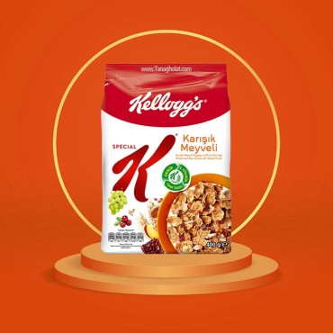 موسلی صبحانه کلاگز اسپشیال کی مخلوط میوه - 400 گرمی