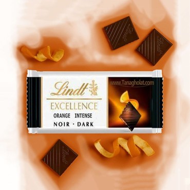 شکلات پذیرایی لینت اکسلنس مینی تلخ پرتقالی - کیلویی 200 گرمی