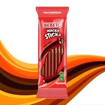 پاستیل ببتو مدل لوله ای با طعم کولا