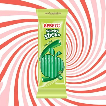 پاستیل ببتو مدل لوله ای با طعم سیب