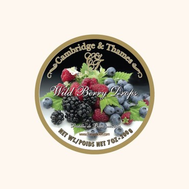 آبنبات کمبریج با طعم توت وحشی