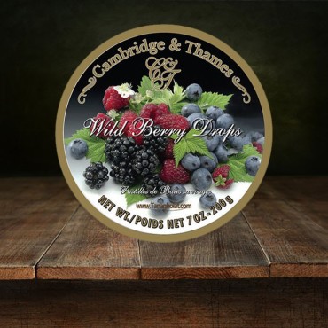 آبنبات کمبریج با طعم توت وحشی