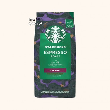 دانه قهوه استارباکس دارک مدل اسپرسو - 200 گرمی