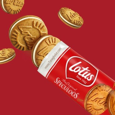 بیسکویت کرمدار لوتوس اسپکیولوس وانیلی وگان 150 گرمی