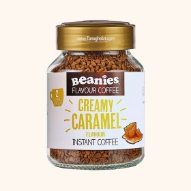 قهوه فوری بینیز با طعم کرم کارامل بدون شکر