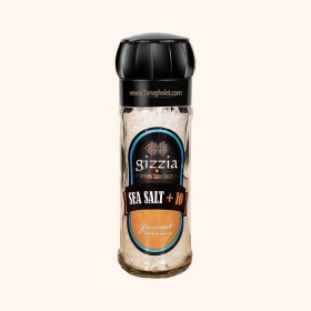 نمک دریایی گیزیا ید دار آسیاب دار 100 گرمی