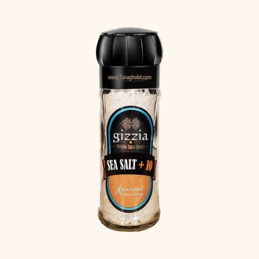 نمک دریایی گیزیا ید دار آسیاب دار 100 گرمی