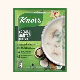 سوپ آماده KNORR قارچ و خامه - 63 گرمی
