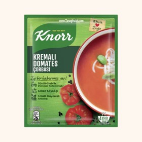 سوپ آماده KNORR گوجه و خامه - 69 گرمی