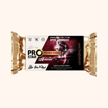 انرژی بار پرواستار 22 درصد پروتئین 45 گرمی